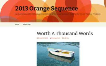 2013 Orange Sequence (screenshot desktop)