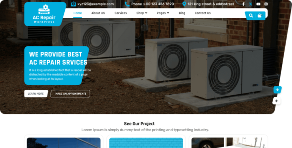 AC Maintenance (WordPress)