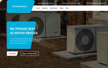 AC Maintenance (screenshot desktop)