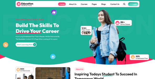 Academic Tutor (WordPress)