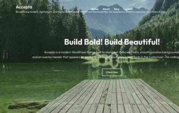 Accepta (screenshot desktop)