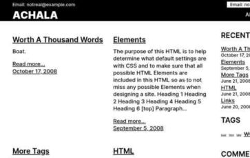 Achala (screenshot desktop)