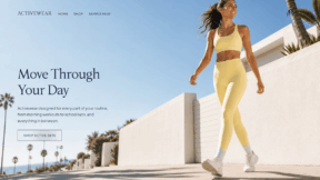 Activewear Fashion Nook (WordPress)