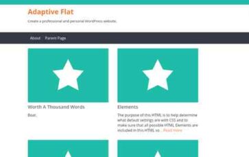 Adaptive Flat (screenshot desktop)
