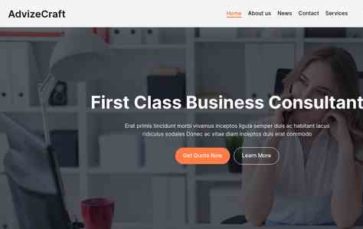 Advizecraft (screenshot desktop)