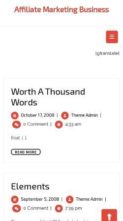 Affiliate Marketing Business (screenshot mobile)