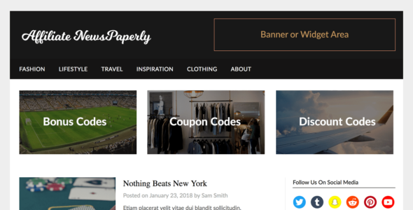 Affiliate Newspaperly (WordPress)