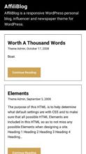 Screenshot Mobile AffiliBlog (screenshot mobile)