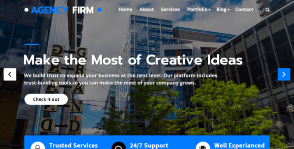 Agency Firm (WordPress)