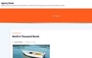 Screenshot Desktop Agency Street (screenshot desktop)