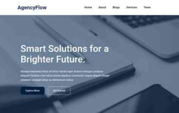 AgencyFlow (screenshot desktop)