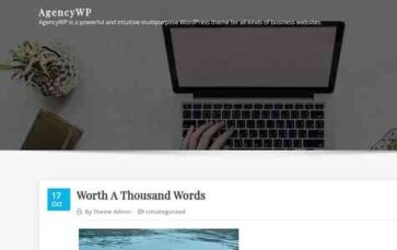 AgencyWP (screenshot desktop)