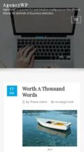 AgencyWP (screenshot mobile)