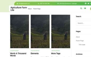 Agriculture Farm Lite (screenshot desktop)