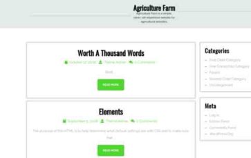 Agriculture Farm (screenshot desktop)