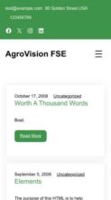 AgroVision FSE (screenshot mobile)