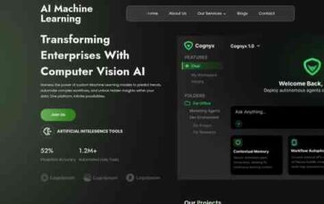 AI Machine Learning (screenshot desktop)