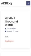 AKBlog (screenshot mobile)