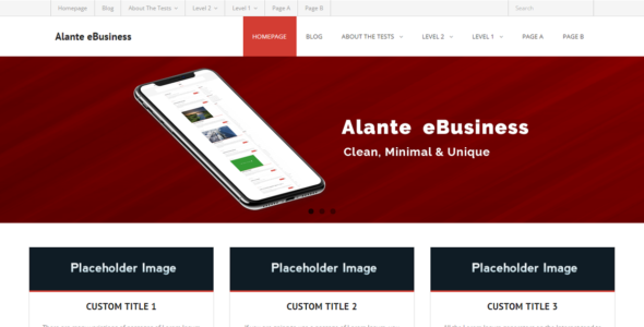 Alante eBusiness (WordPress)