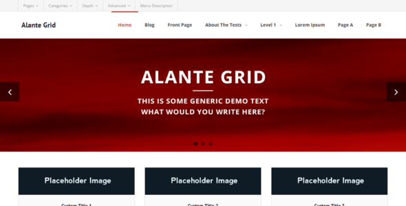 Alante Grid (WordPress)