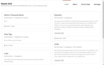 Alante Grid (screenshot desktop)