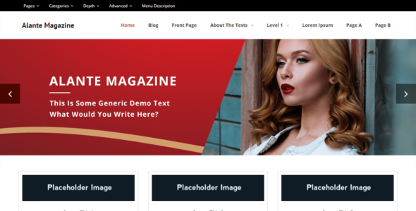 Alante Magazine (WordPress)