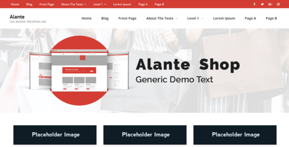 Alante Shop (WordPress)