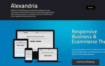 Alexandria (screenshot desktop)