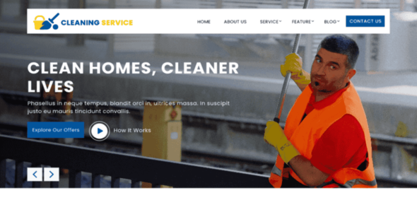 All Cleaning Services (WordPress)
