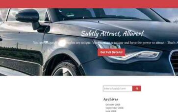 Allurer (screenshot desktop)