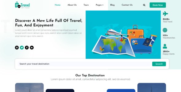 Alpha Travel Vacations (WordPress)