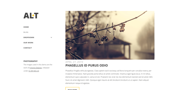 Alternate Lite (WordPress)
