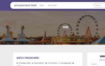 Amusement Park (ThemesPride) - (screenshot desktop)