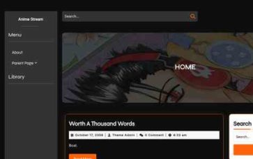 Anime Stream (screenshot desktop)