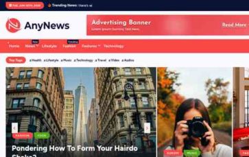 AnyNews (screenshot desktop)