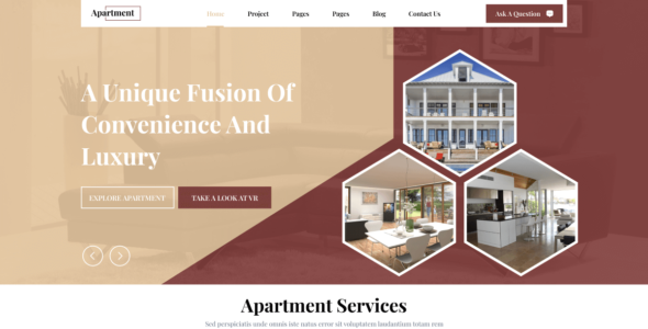 Apartment Rental Services (WordPress)