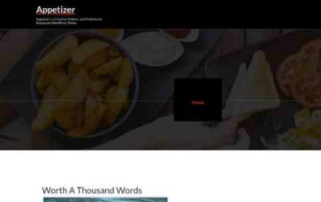 Appetizer (screenshot desktop)