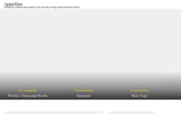 Appetizo (screenshot desktop)