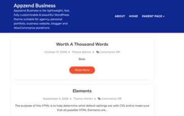 Appzend Business (screenshot desktop)