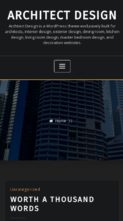 Screenshot Mobile Architect Design (screenshot mobile)