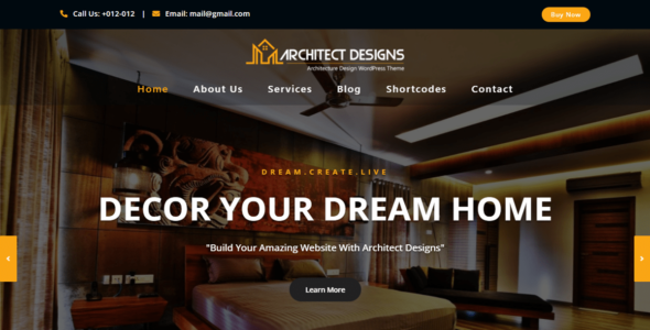 Architect Designs (WordPress)