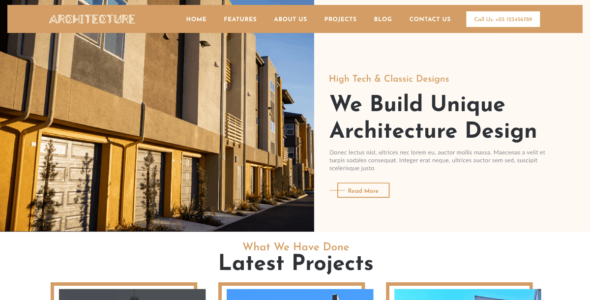 Architect Engineer (WordPress)