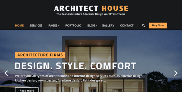 Architect House (WordPress)