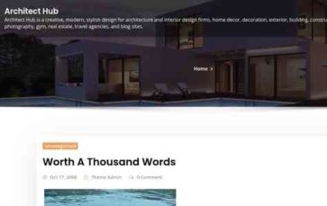 Architect Hub (screenshot desktop)