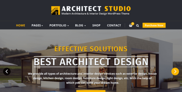 Architect Studio (WordPress)
