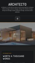 Architecto (ThemeArile) (screenshot mobile)
