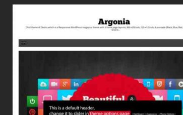 Argonia (screenshot desktop)