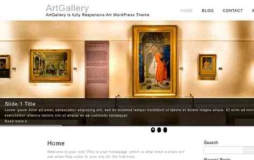 ArtGallery (screenshot desktop)