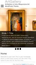 ArtGallery (screenshot mobile)