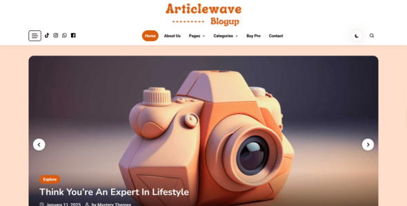 Articlewave Blogup (WordPress)